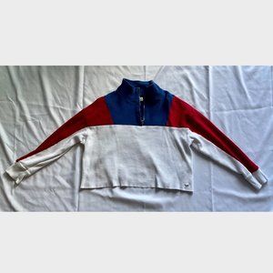 Hollister Lightweight Cropped Quarter Zip